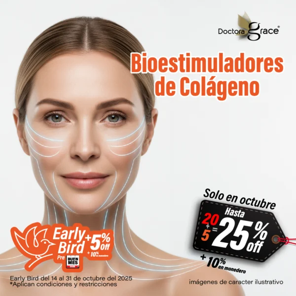 Bioestimuladores de colágeno Early Bird 2025