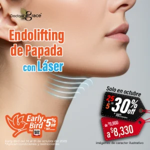 Endolifting de Papada con Láser Early Bird 2025